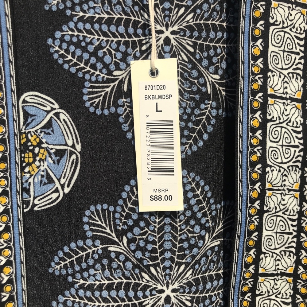 Max Studio Printed Bed Kimono - Picture 2 of 7